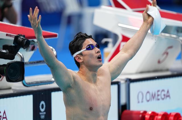 汪顺：这枚金牌一直是我坚定的目标，2024年再见！